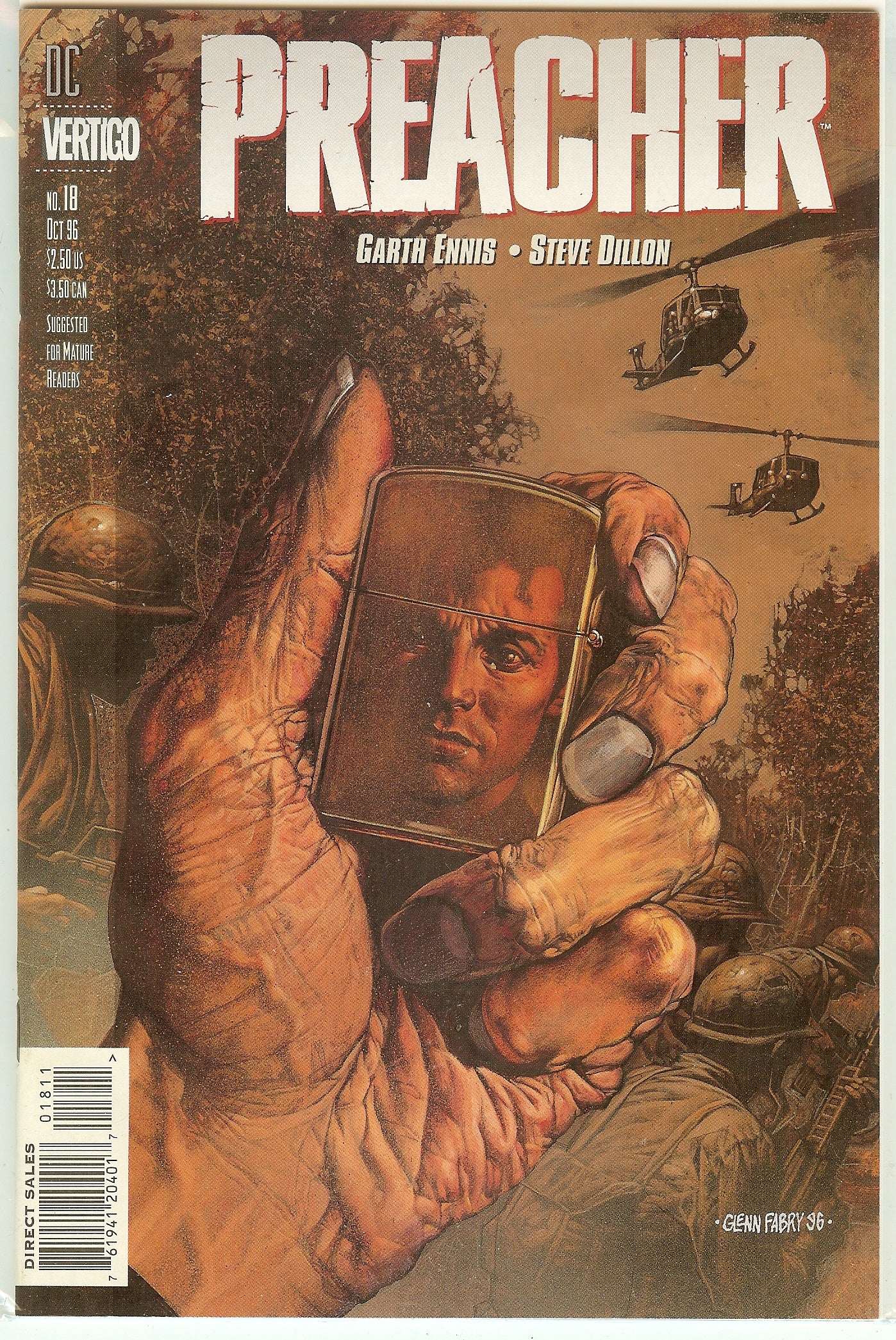 Preacher #18 Garth Ennis