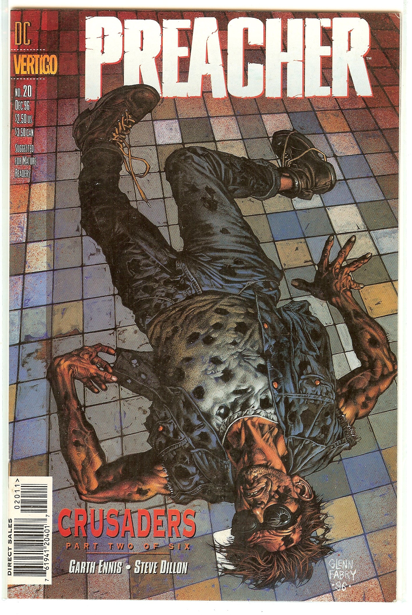 Preacher #20 Garth Ennis