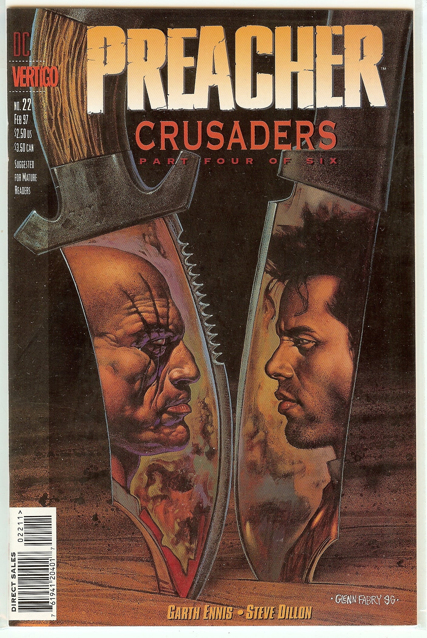 Preacher #22 Garth Ennis