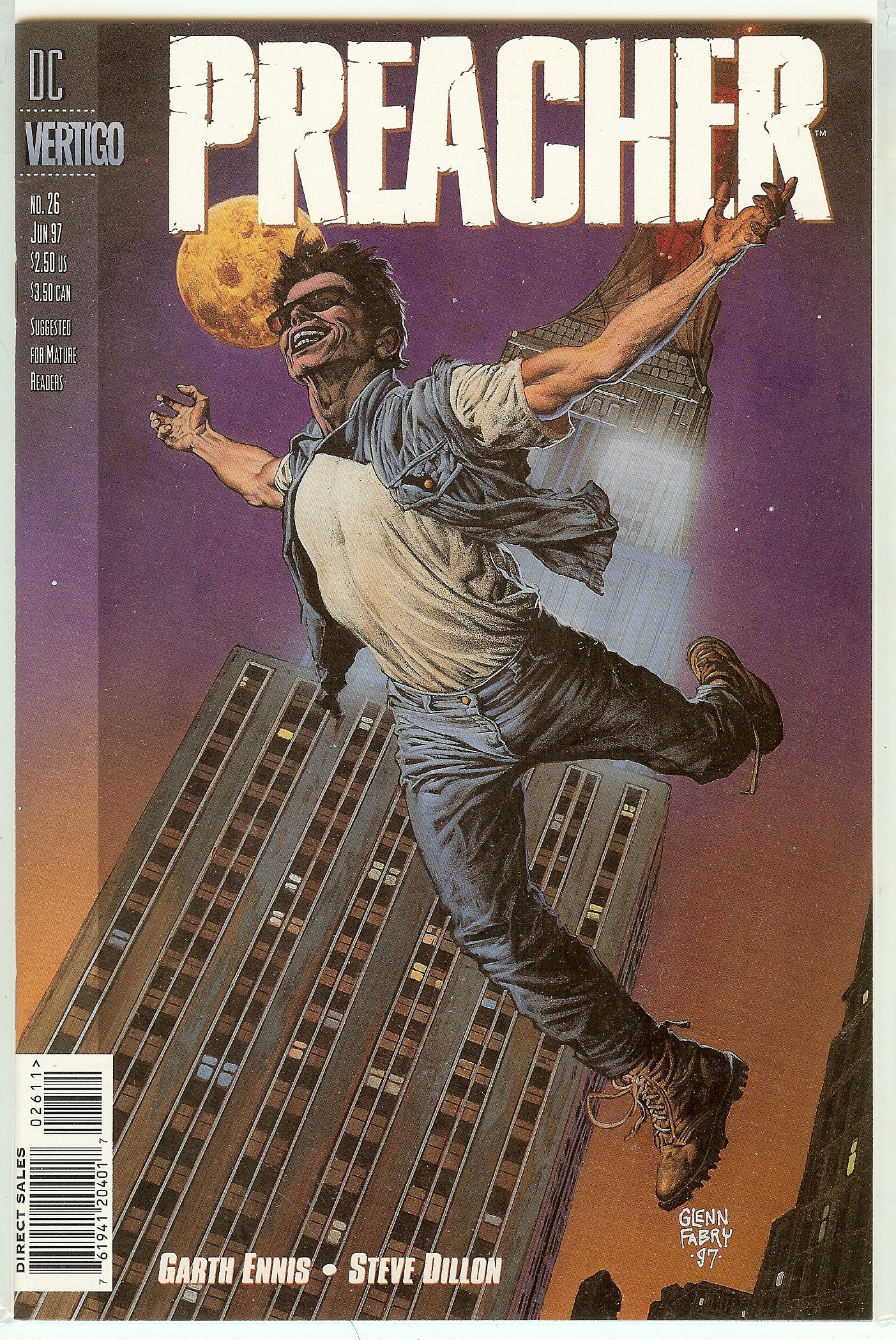 Preacher #26 Garth Ennis