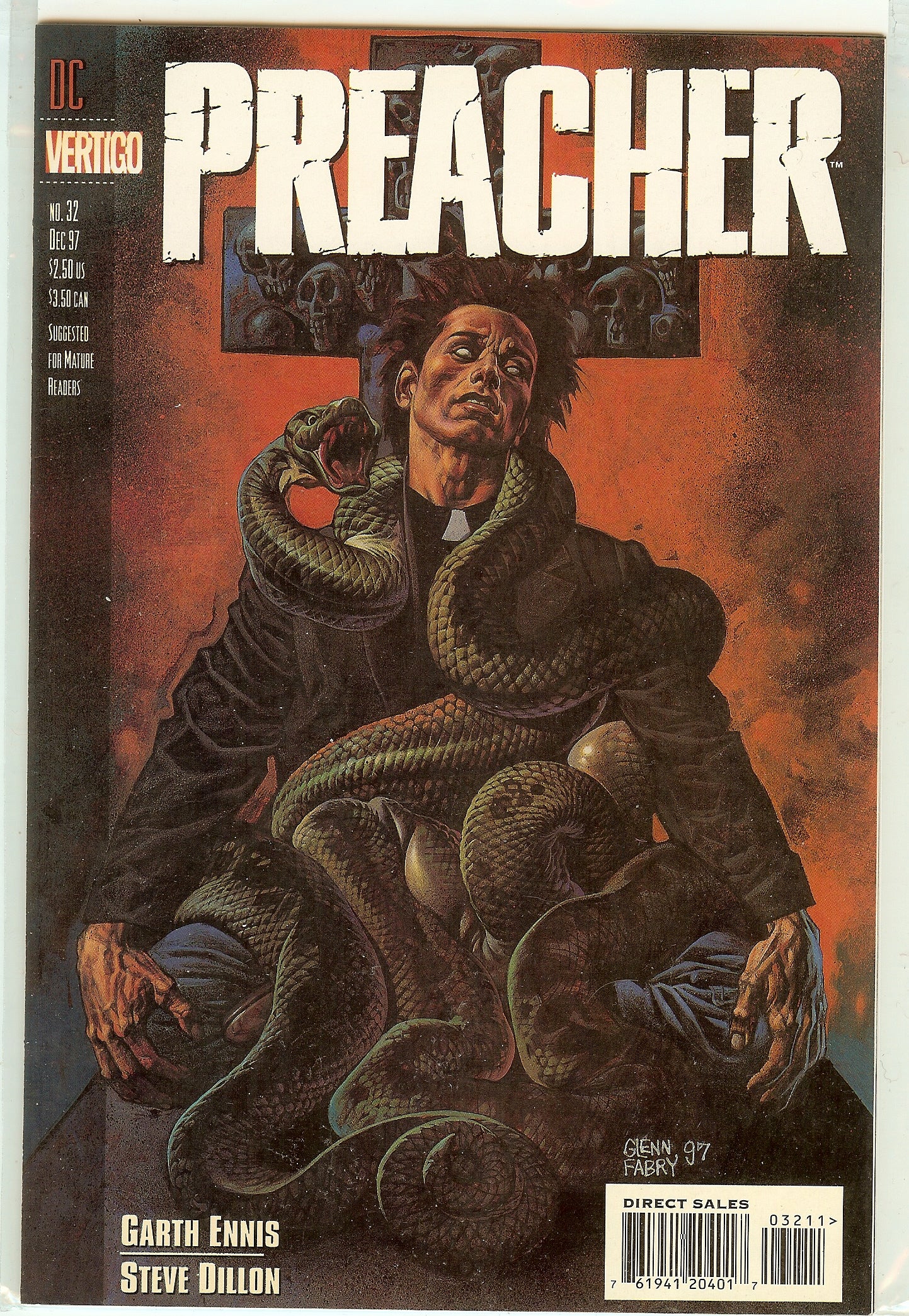 Preacher #32 Garth Ennis