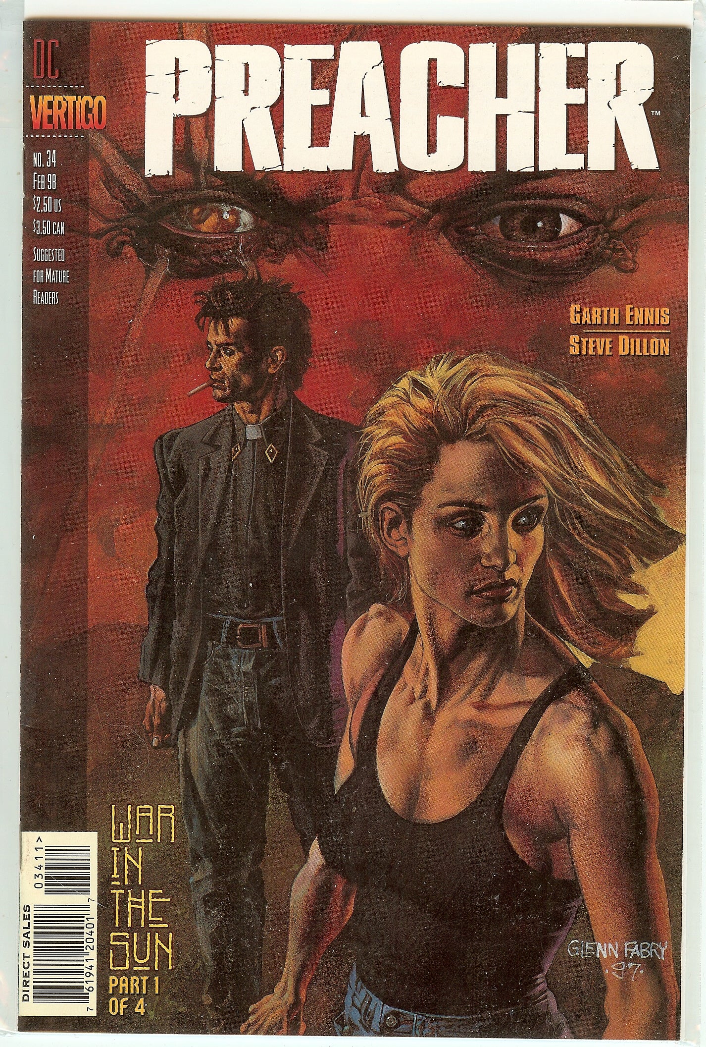 Preacher #34 Garth Ennis