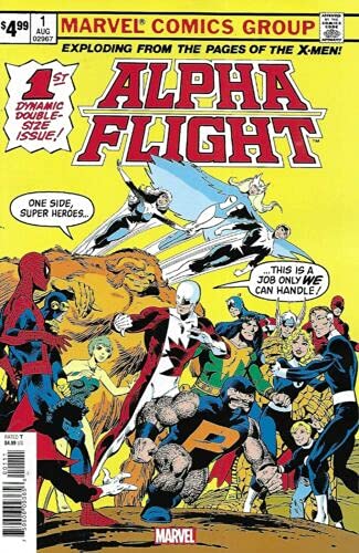 Alpha Flight Comic 1 Facsimile Edition 2019 John Byrne Rosen Yanchus ONeil