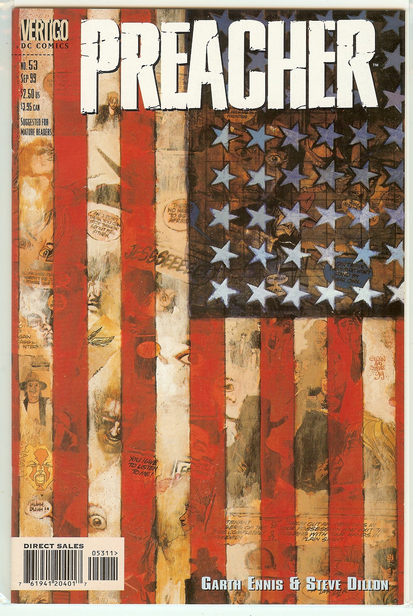 Preacher #53 Garth Ennis