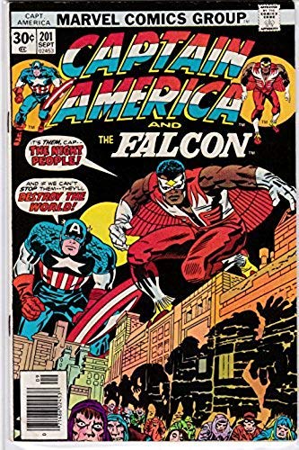 Captain America and the Falcon #201 VF