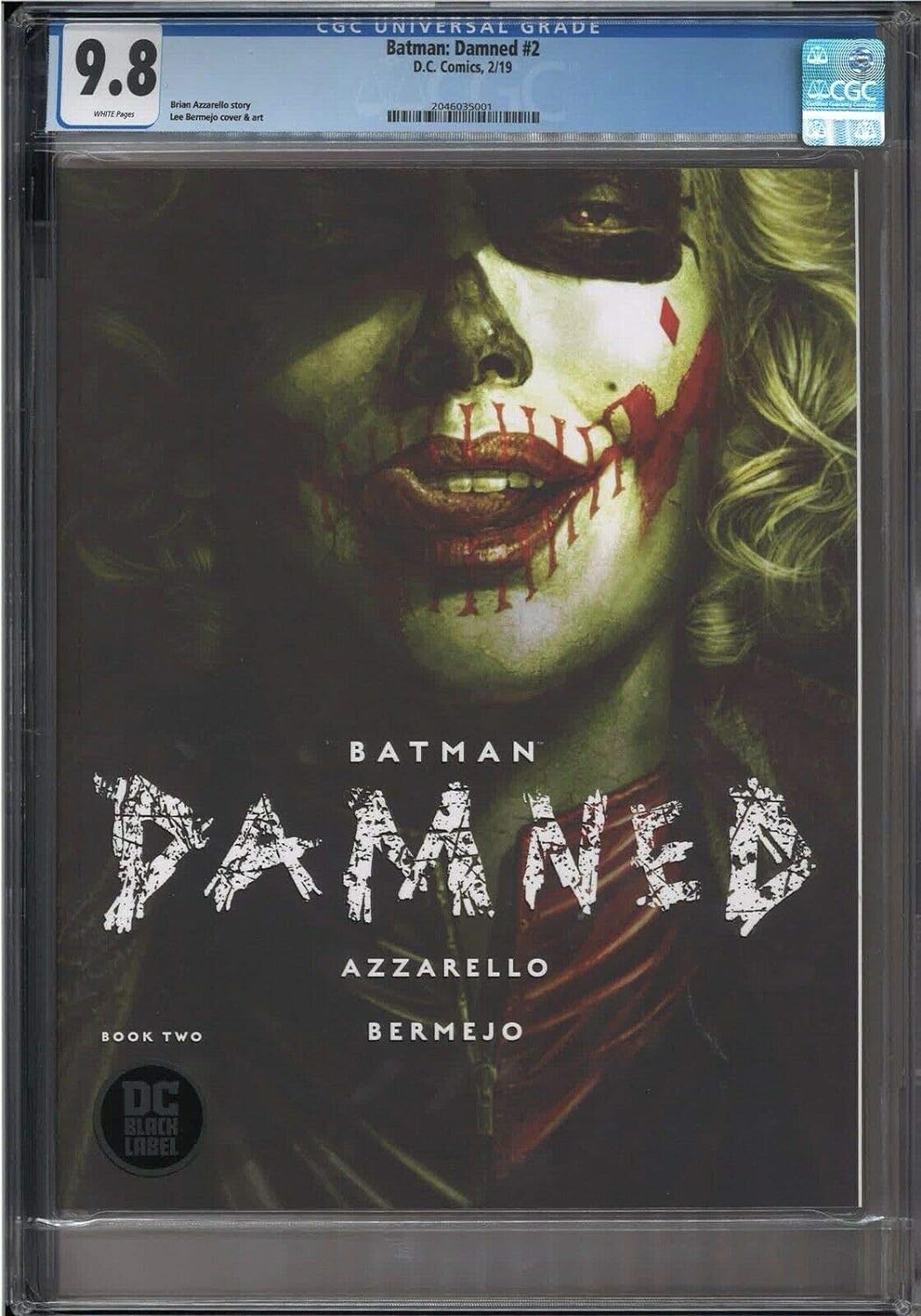 CGC 9.8 New Case Batman Damn #2