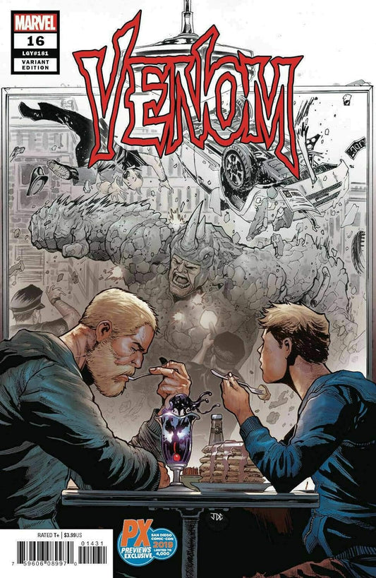 SDCC 2019 VENOM 16 2019 PX VARIANT NM Comic