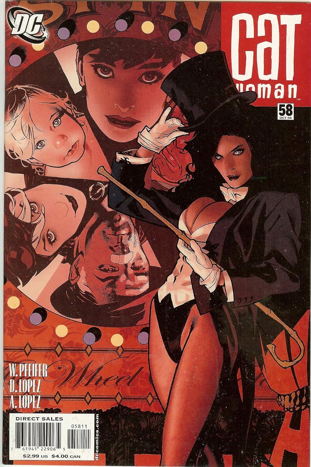 Catwoman #58 NM Adam Hughes Cover Art