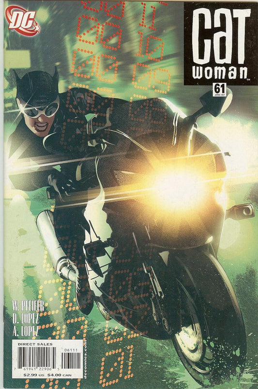 Catwoman #61 NM Adam Hughes Cover Art