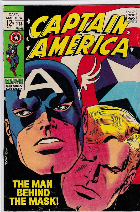 Captain America #114 FINE