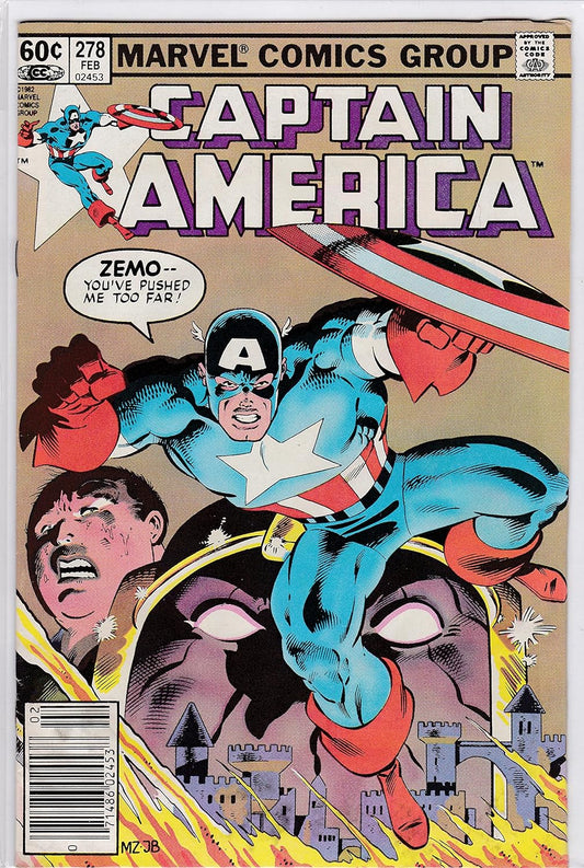 Captain America #278 NM