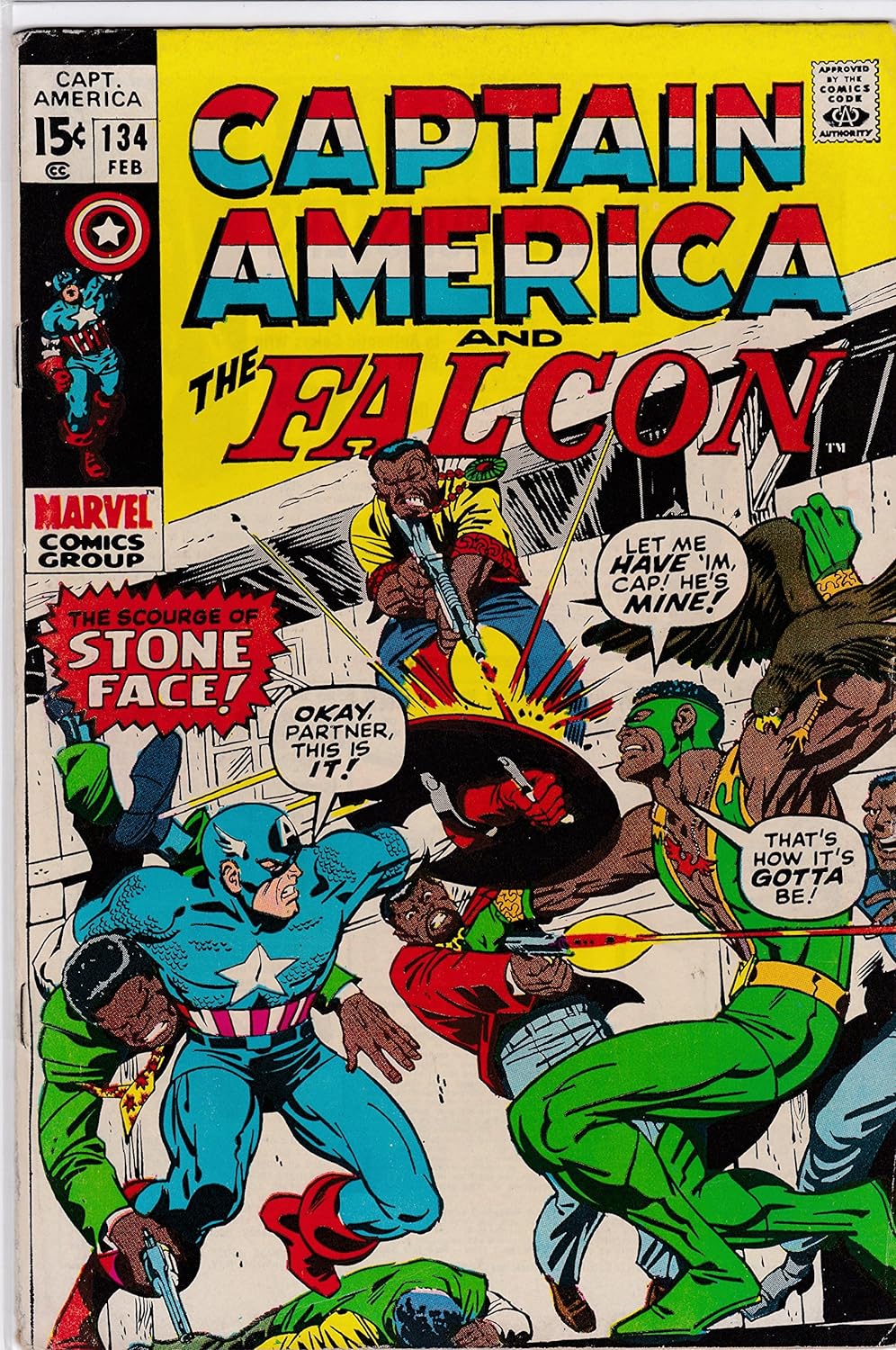 Captain America and the Falcon #134 FINE