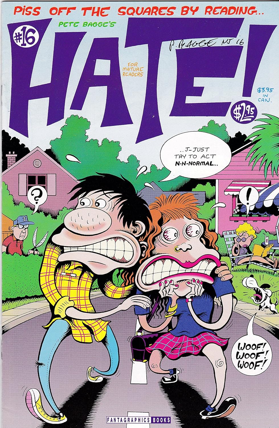 Hate #16 Signed by Pete Bagge VF