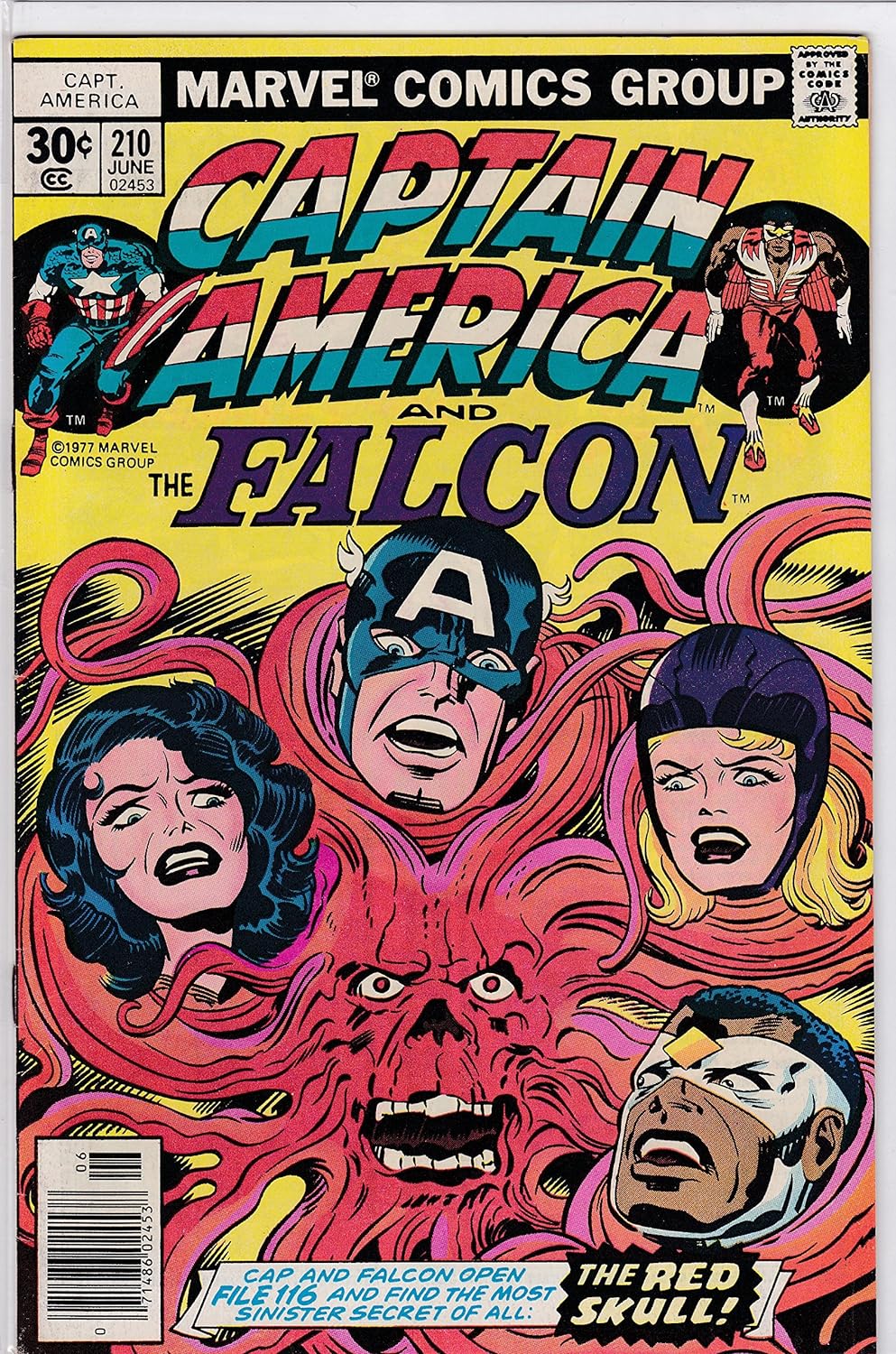 Captain America and the Falcon #210 VF