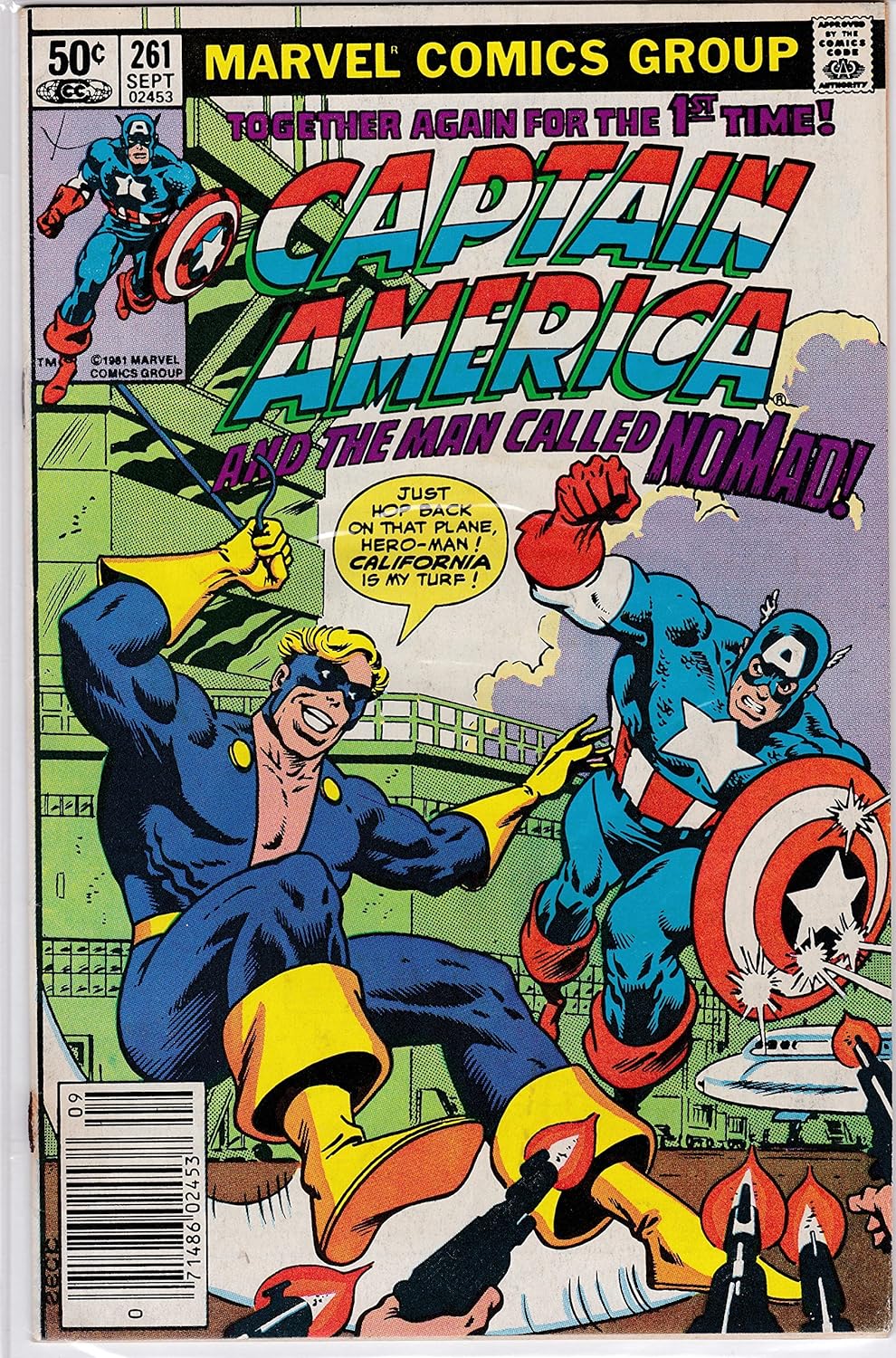 Captain America #261 VF