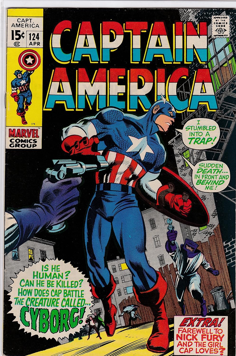 Captain America #124 NM