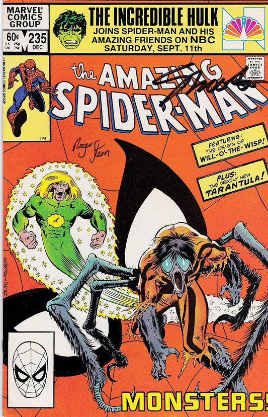 Signed 2x Amazing Spider-Man #235 Jim Shooter Roger Stern FINE