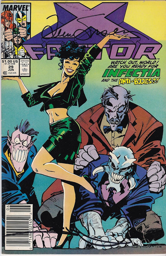 X-Factor #29 NM Signed Walt and Louise Simonson