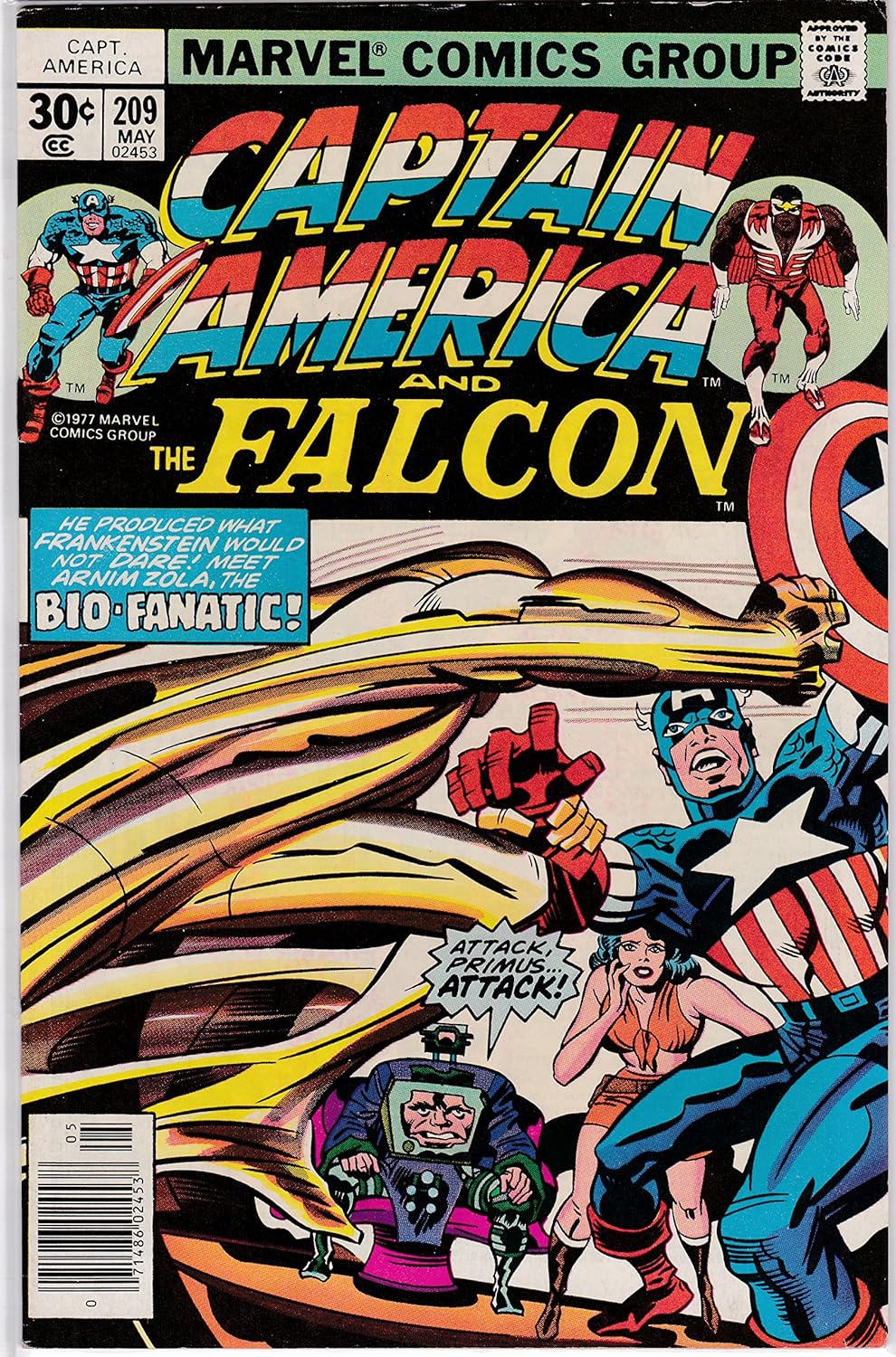 Captain America and the Falcon #202 VF