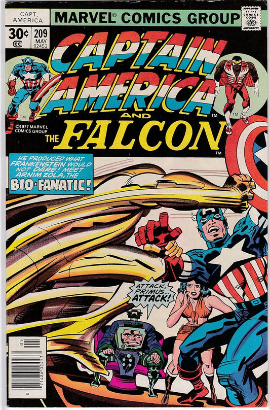 Captain America and the Falcon #202 VF