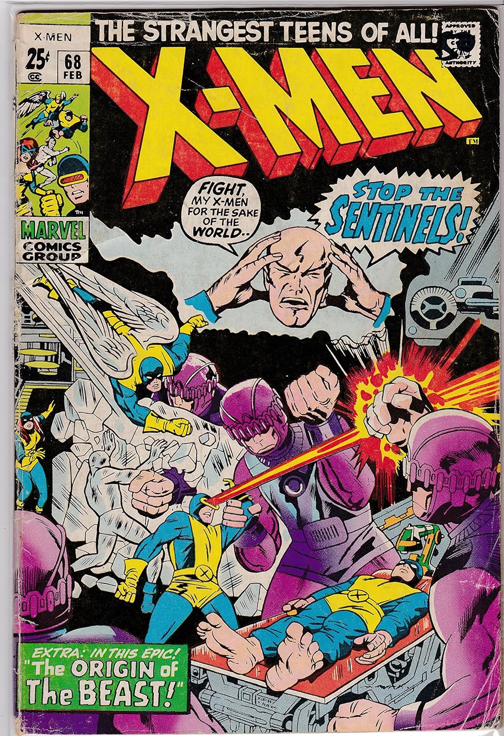 X-Men #68 FINE