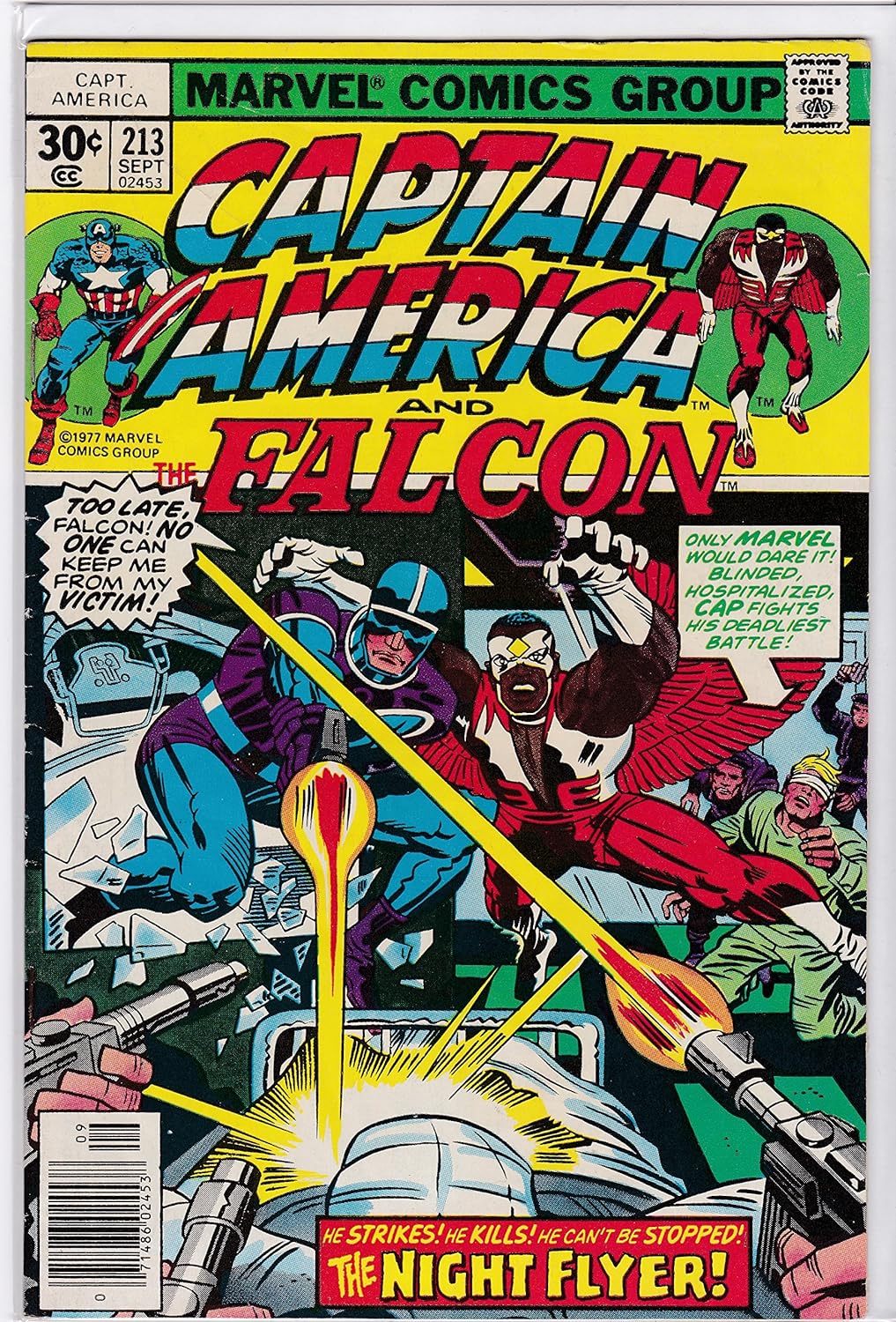 Captain America and the Falcon #213 VF