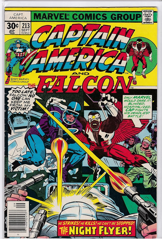 Captain America and the Falcon #213 VF