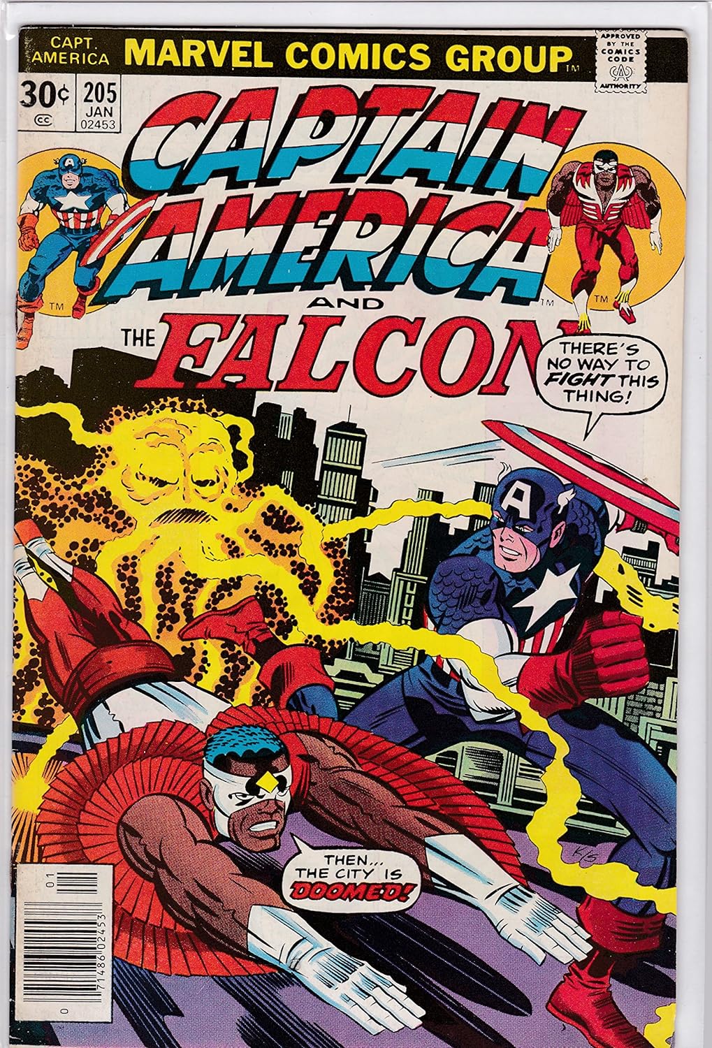 Captain America and the Falcon #205 NM