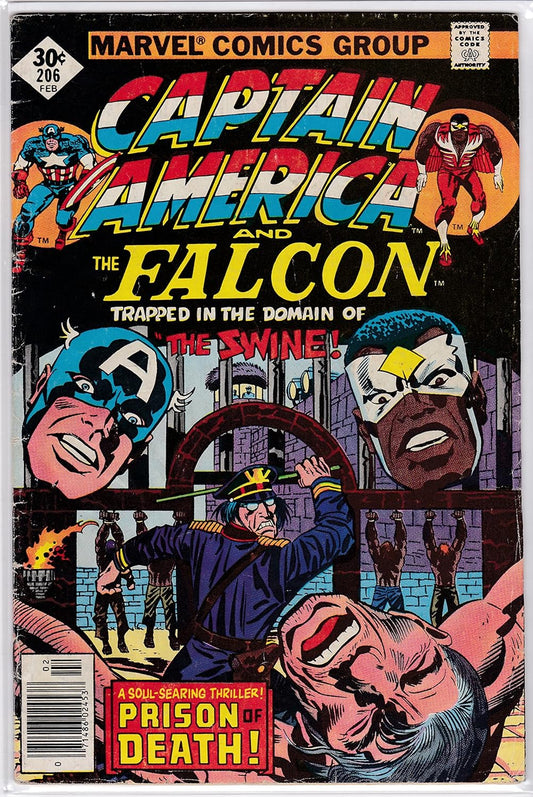 Captain America and the Falcon #206 FINE