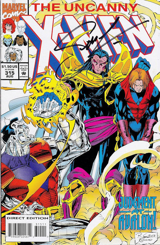 Autographed Uncanny X-Men #315 NM Signed Scott Lobdell