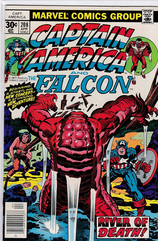 Captain America and the Falcon #208 VF