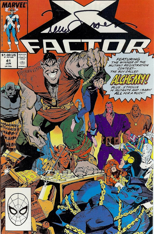 Autograph X-Factor #41 VF Signed by Louise Simonson