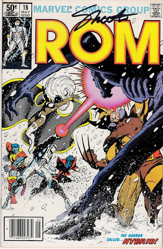 Autographed ROM #18 X-Men Signed Jim Shooter