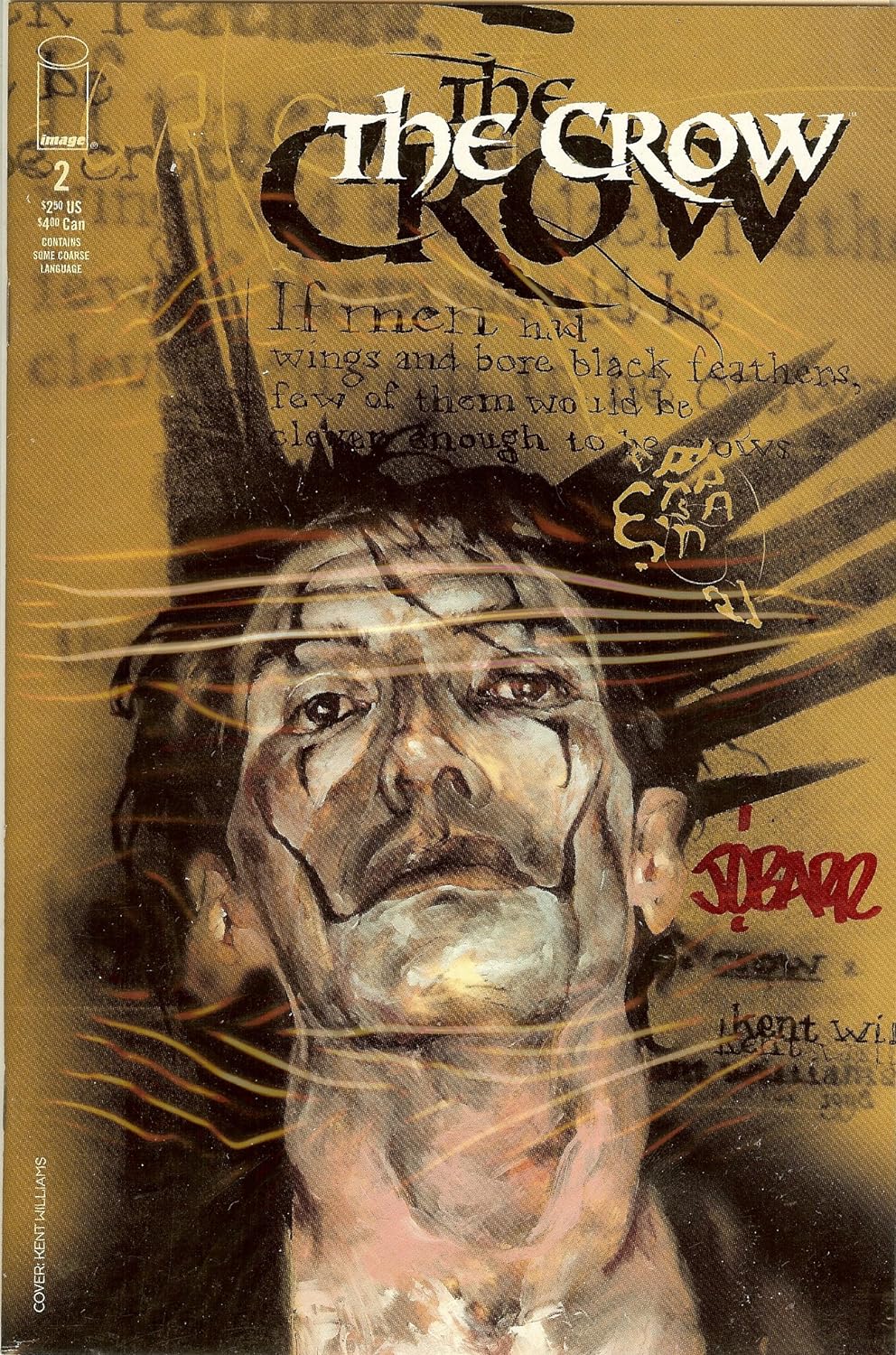 Autographed The Crow Image Comics #2 NM J O'Barr