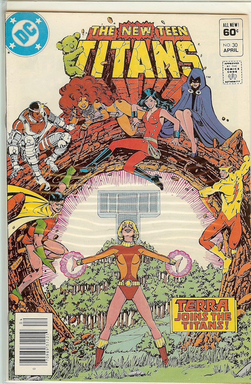 The New Titans #30 Marv Wolfman George Perez NM-