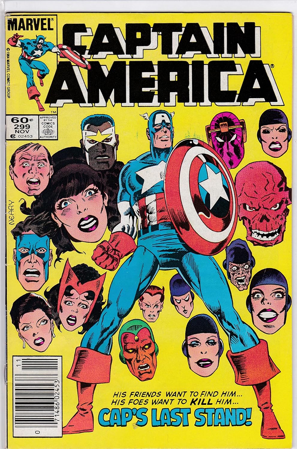 Captain America #299 NM