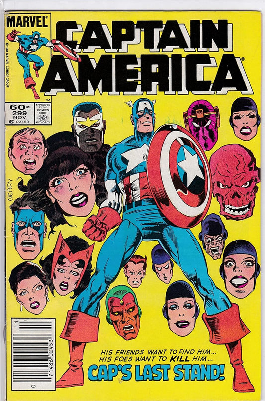 Captain America #299 NM