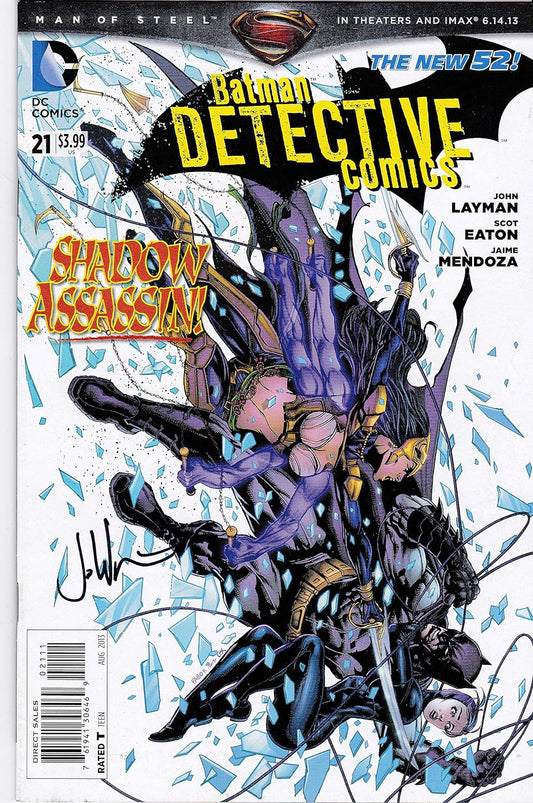 Autographed Batman 52 Detective #21 Signed John Layman