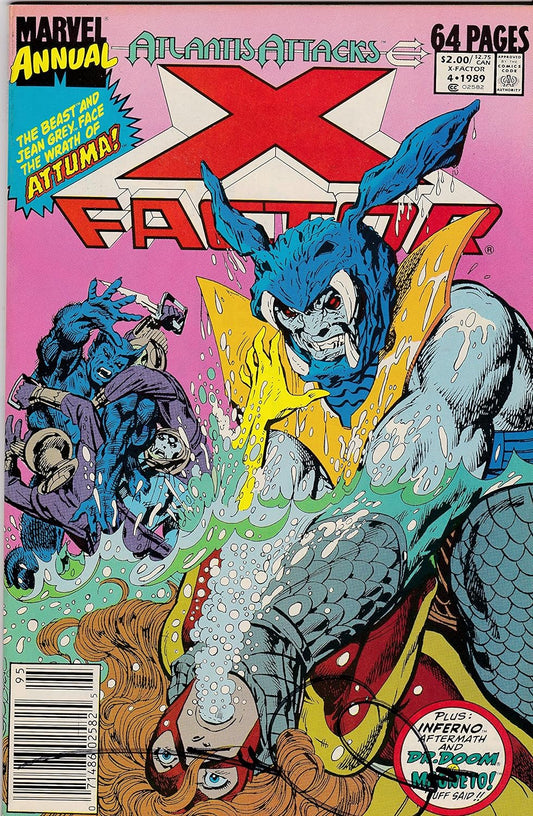 X-Factor Annual X-Men Signed by Walter Simonson NM