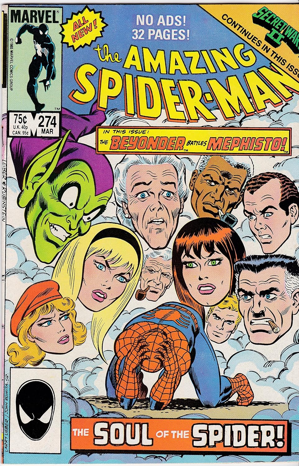 Amazing Spider-Man #274 VERY FINE