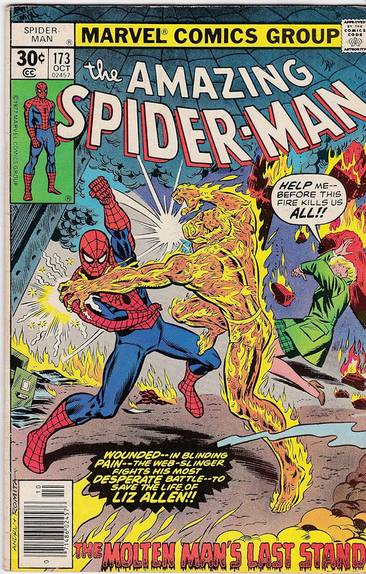 Amazing Spider-Man #173 FINE