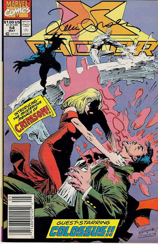 X-Factor #54 Signed  Louise Simonson