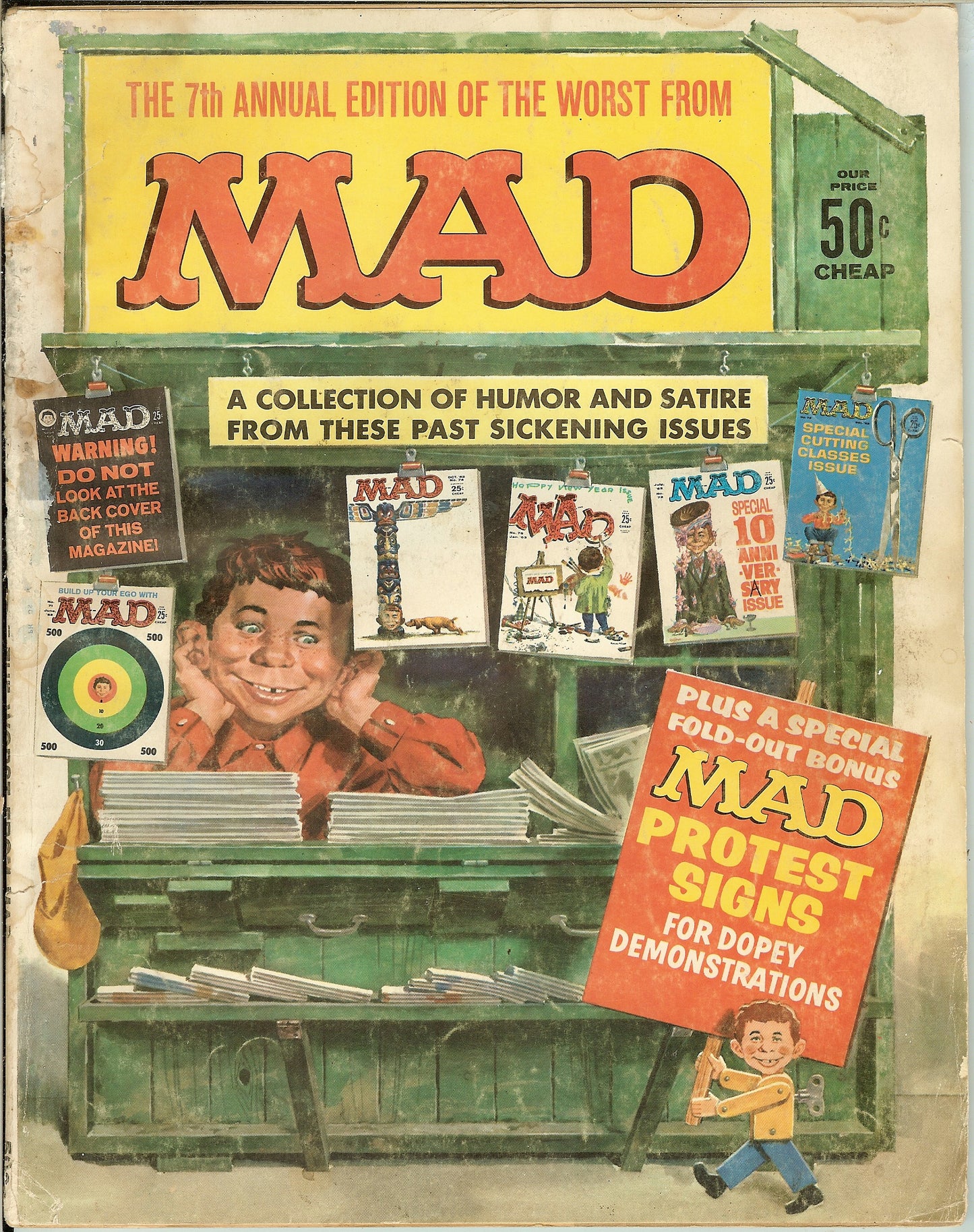 Worst of MAD Magazine #7 (POOR Condition)