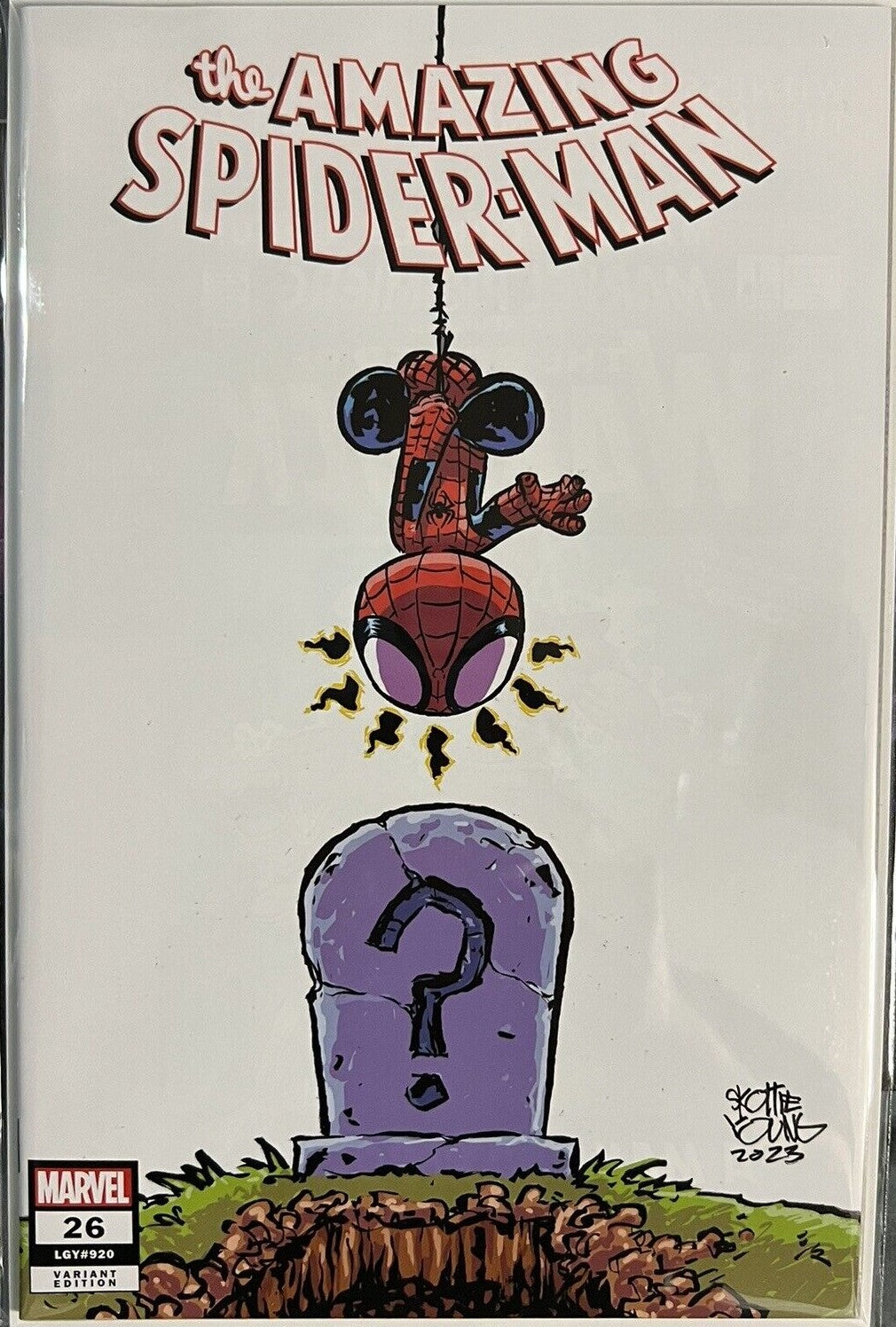 Amazing Spider-Man #26 Skottie Young Limited Variant Cover. NM