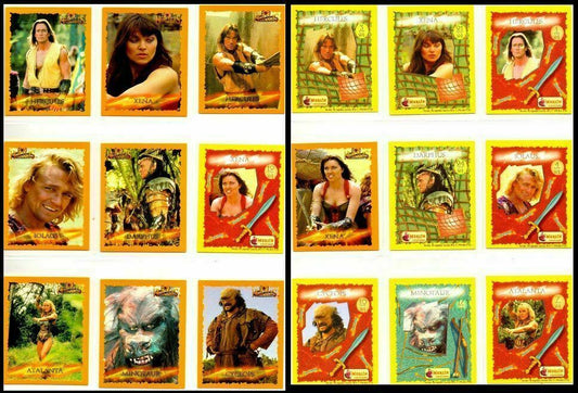 1996 HERCULES / XENA MERLIN COMPLETE TRADING CARDS SET