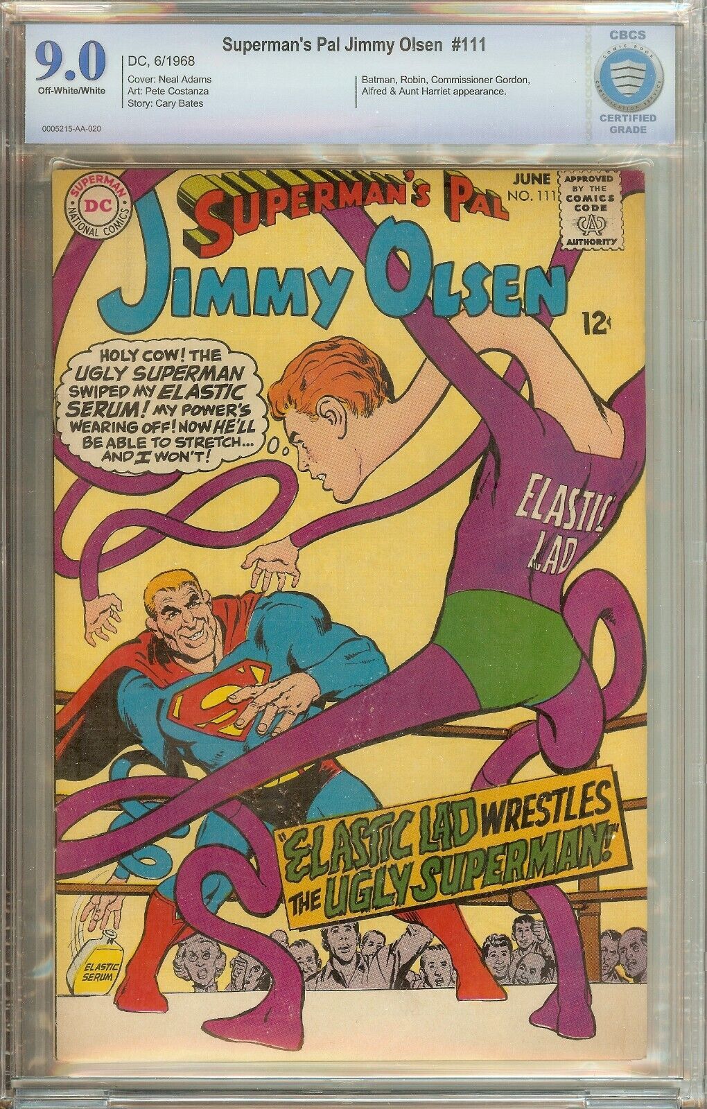 Superman's Pal Jimmy Olsen #111 CBCS 9.0