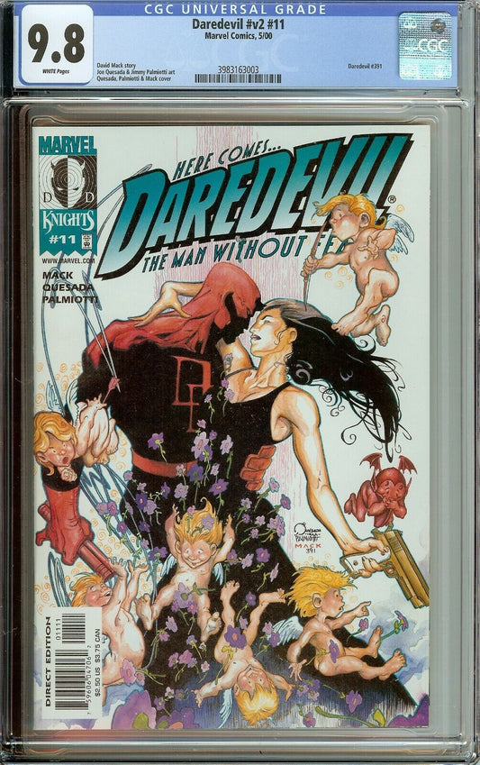 Daredevil Vol 2 #11 CGC 9.8