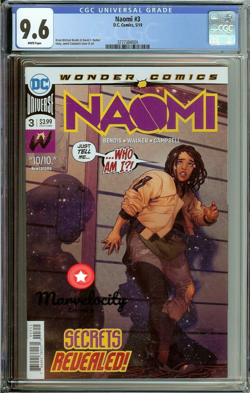 Naomi #3 CGC 9.6