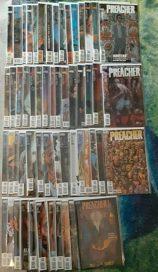 Preacher #10-14, 17-22, 25-34, 42-66+Tall in the Saddle Special Lot! VF/NM