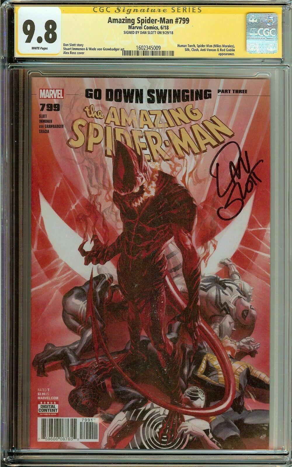 Amazing Spider-Man #799 CGC 9.8 Dan Slott 1st Norman Osborn Red Goblin